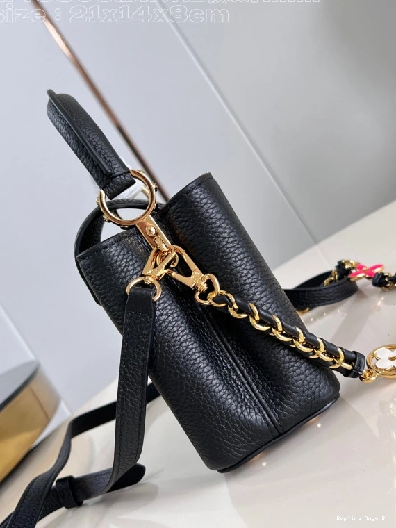 Cheap MINI-21*14*8CM CAPUCINES LOUIS VUITTON 0720